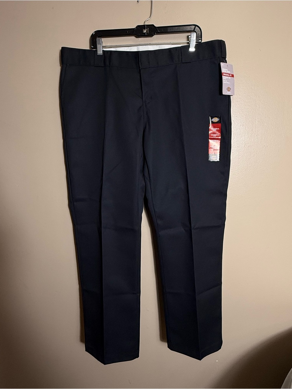 Dickies Women’s Original Fit Straight Leg Work Pants Black 18R NWT